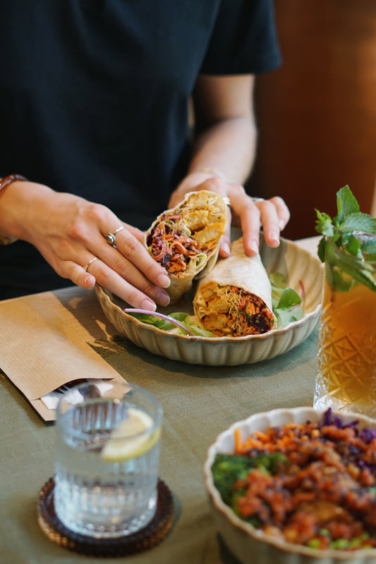 Pulled ‘Chicken’ Wrap